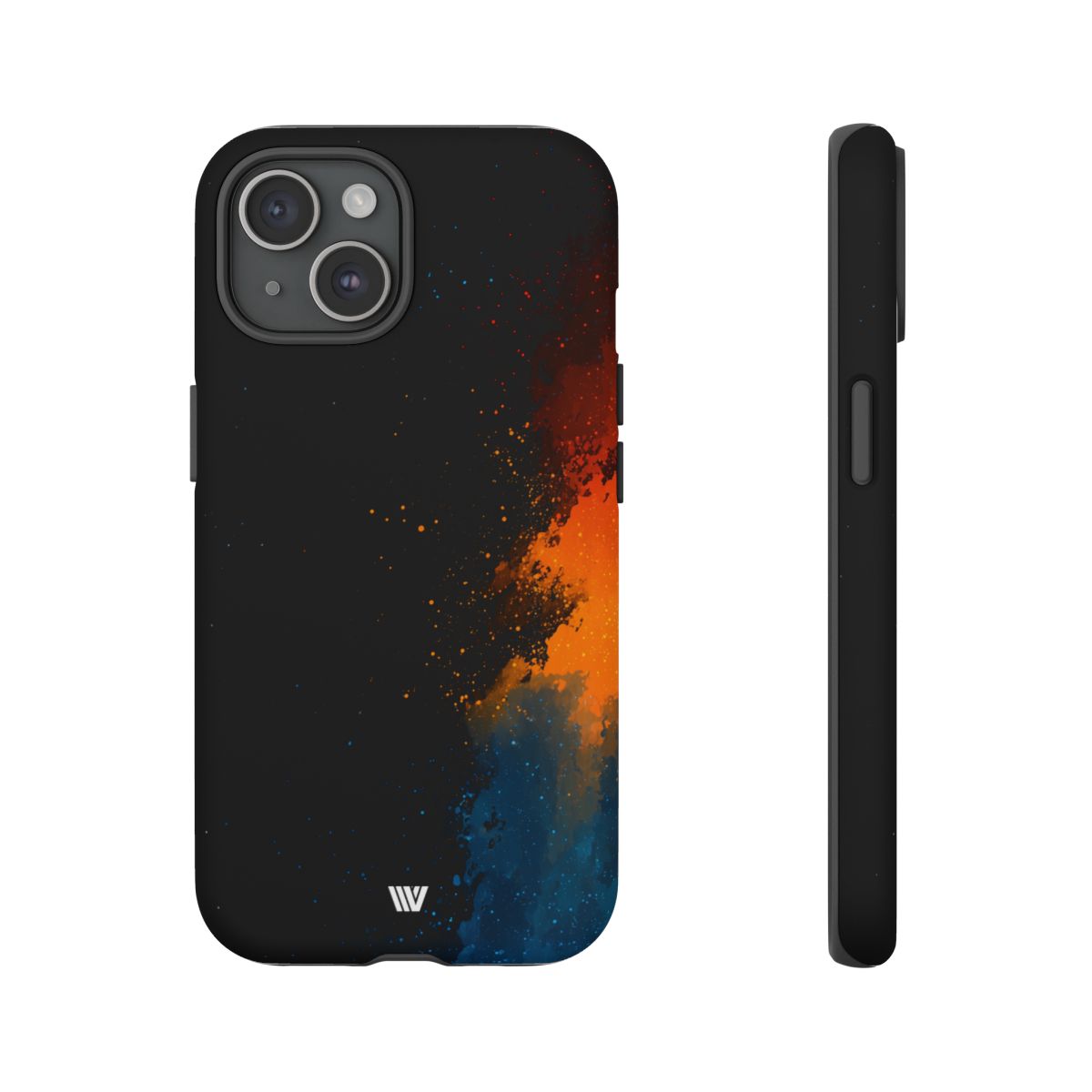 Void Splatter Tough Phone Case – iPhone 15, Matte