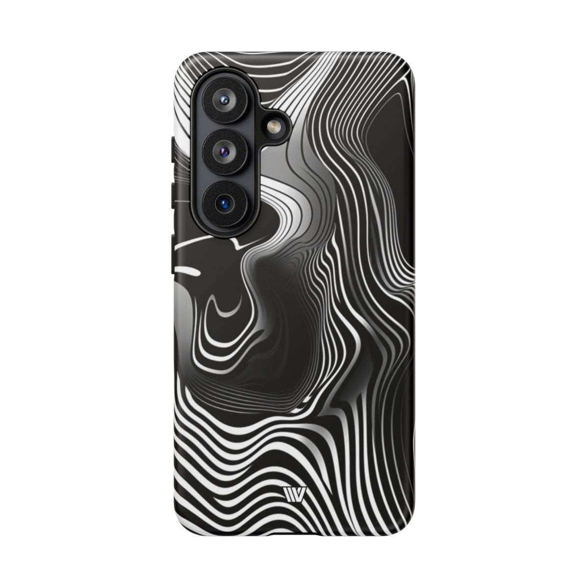 Abstract Zebra Stripes Tough Phone Case – Samsung Galaxy S26, Matte
