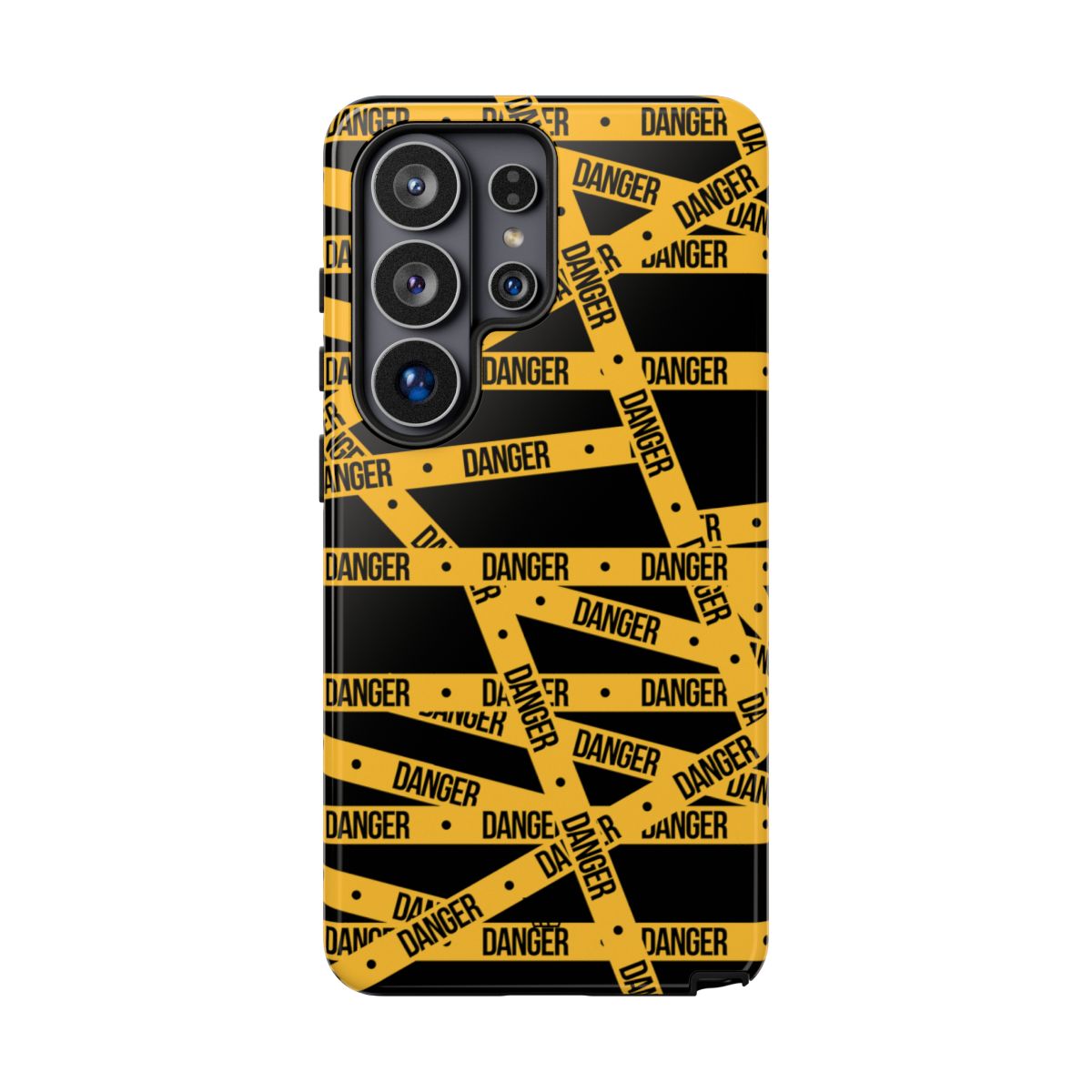 Danger Tape Tough Phone Case – Samsung Galaxy S26 Ultra, Glossy