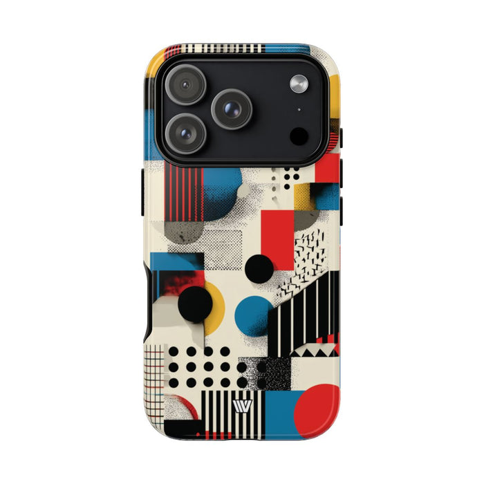 Dot Matrix Pop Tough Phone Case – iPhone 18 Pro, Glossy