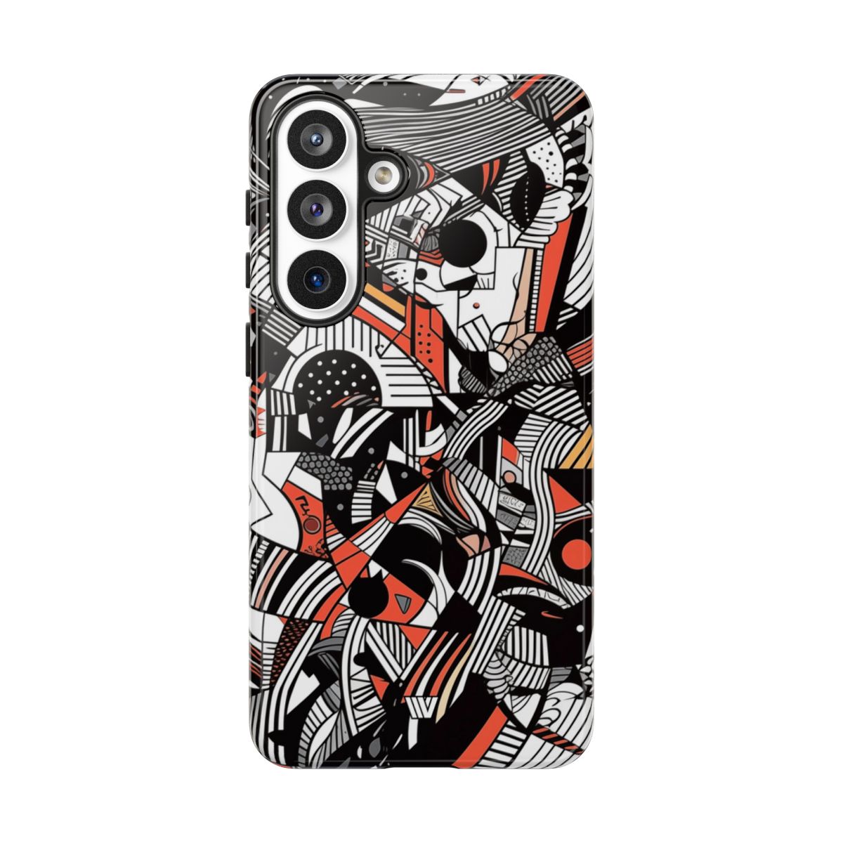 Abstract Doodle #3 Tough Phone Case – Samsung Galaxy S26 Plus, Glossy