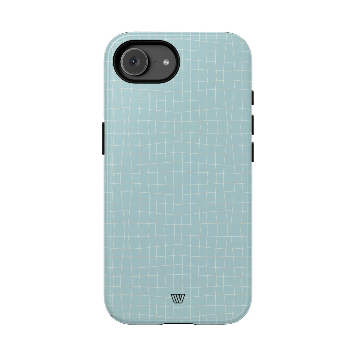 Blue Wicker Tough Phone Case – iPhone 16e, Glossy