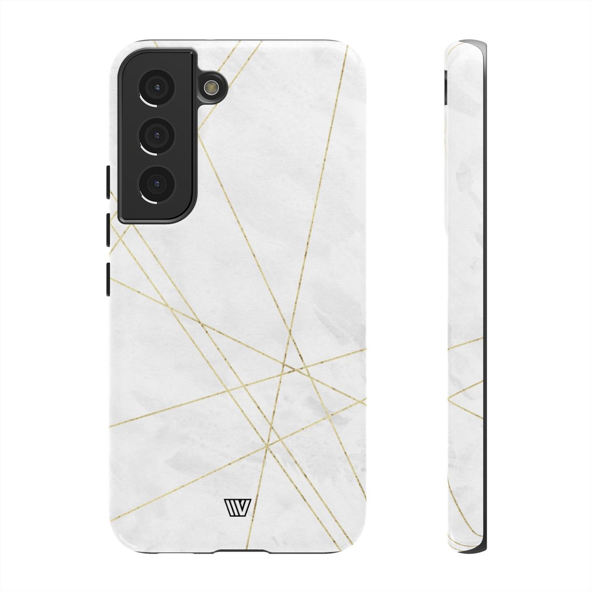 Gold Lines Tough Phone Case – Samsung Galaxy S22, Glossy
