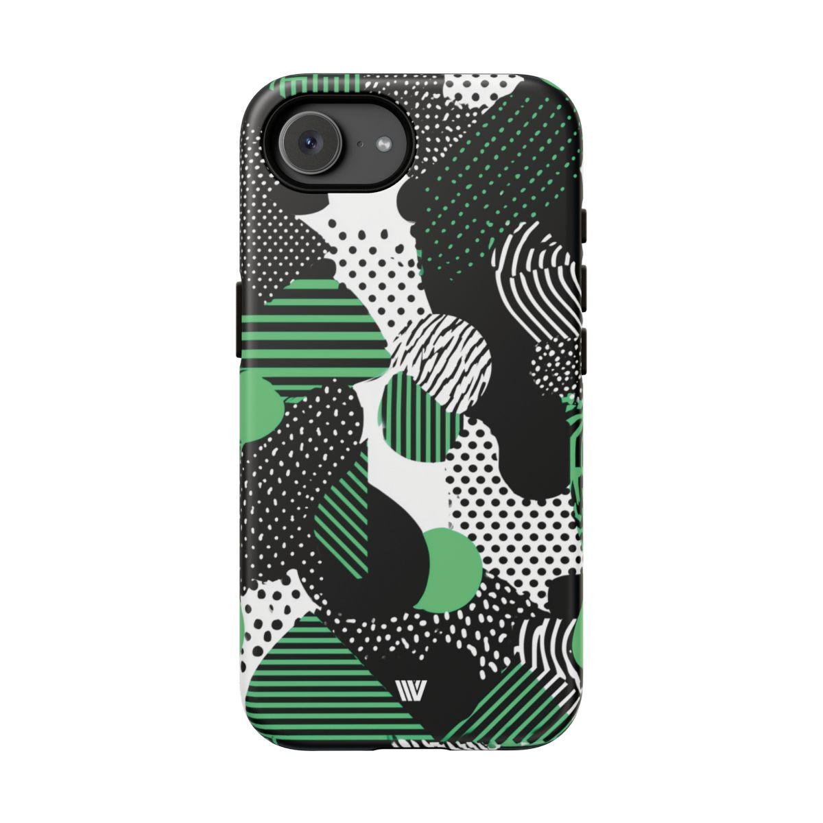 Pattern Clash Tough Phone Case – iPhone 17e, Matte