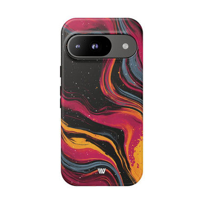 Cosmic Embers Tough Phone Case – Google Pixel 9, Matte