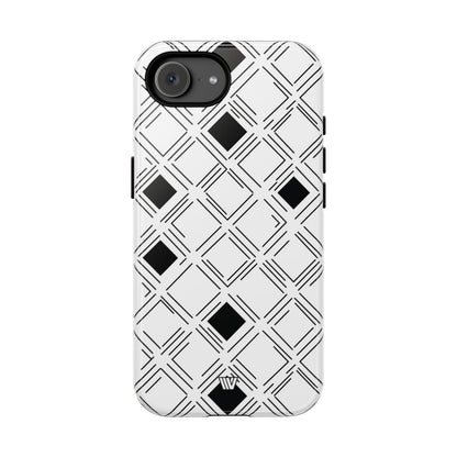 Geometric Focus Tough Phone Case – iPhone 17e, Glossy