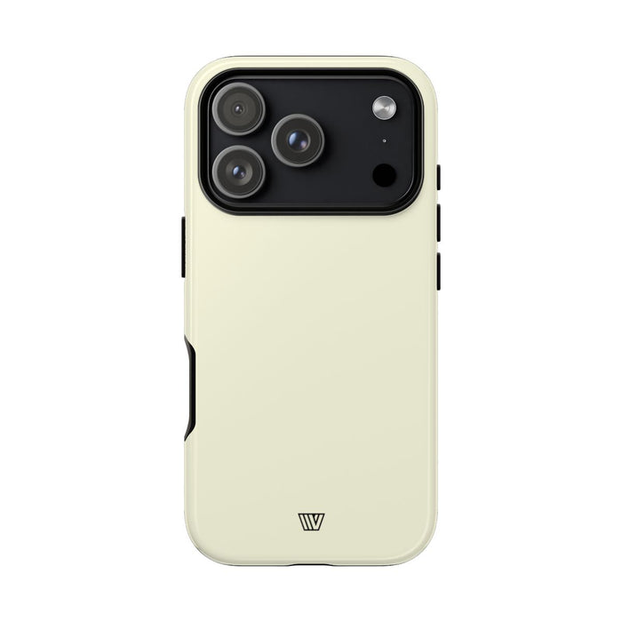 Ivory Tough Phone Case – iPhone 18 Pro, Glossy