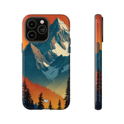 Sunset Summit Tough Phone Case – iPhone 14 Pro Max, Glossy