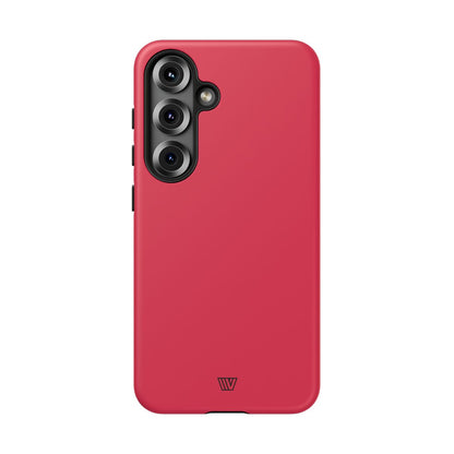 Red Amaranth Tough Phone Case – Samsung Galaxy S25, Matte