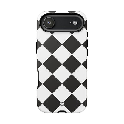 BLACK & WHITE DIAMOND | Tough Phone Case