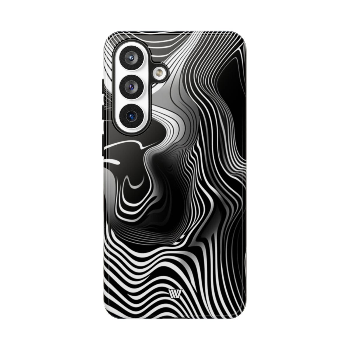 Abstract Zebra Stripes Tough Phone Case – Samsung Galaxy S26 Plus, Glossy