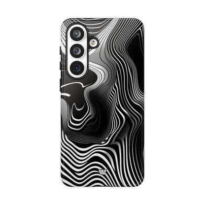 Abstract Zebra Stripes Tough Phone Case – Samsung Galaxy S26 Plus, Glossy