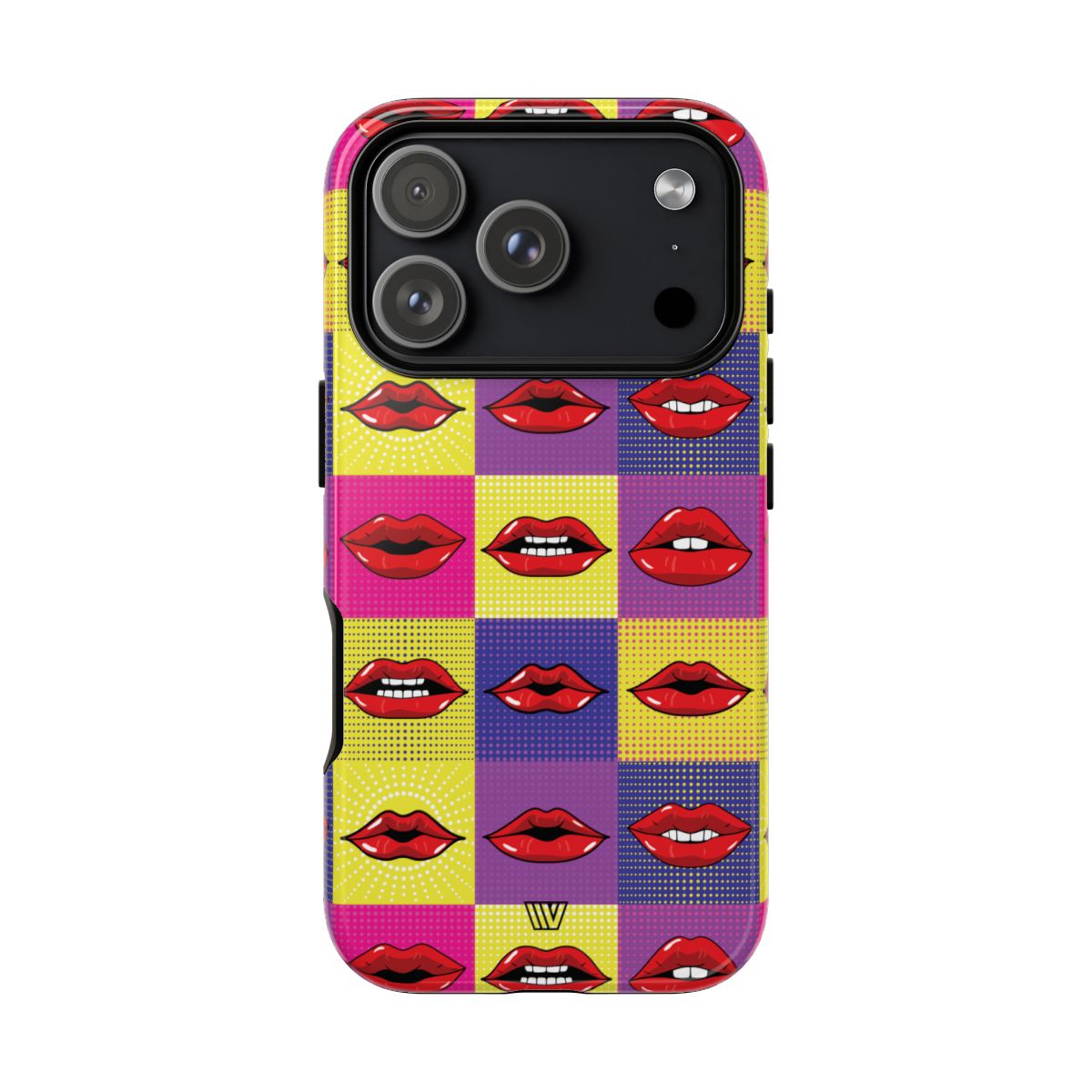 Pop Art Lips Tough Phone Case – iPhone 18 Pro, Glossy