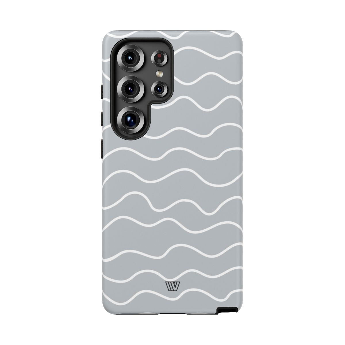 Gray Waves Tough Phone Case – Samsung Galaxy S25 Ultra, Matte