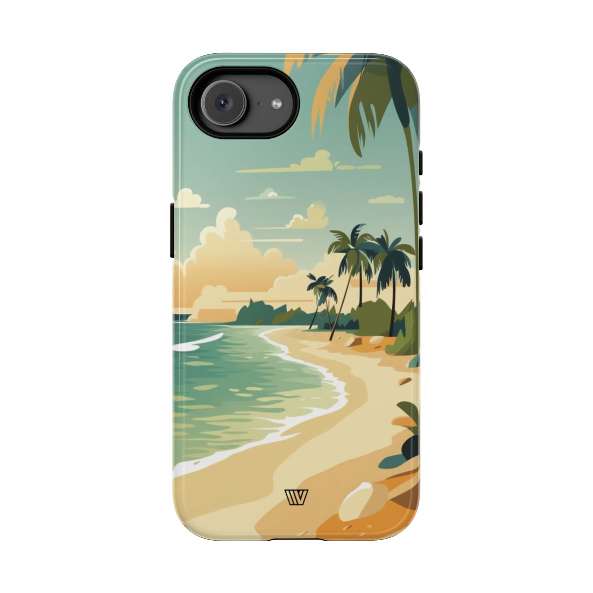 Beach Day Tough Phone Case – iPhone 16e, Glossy