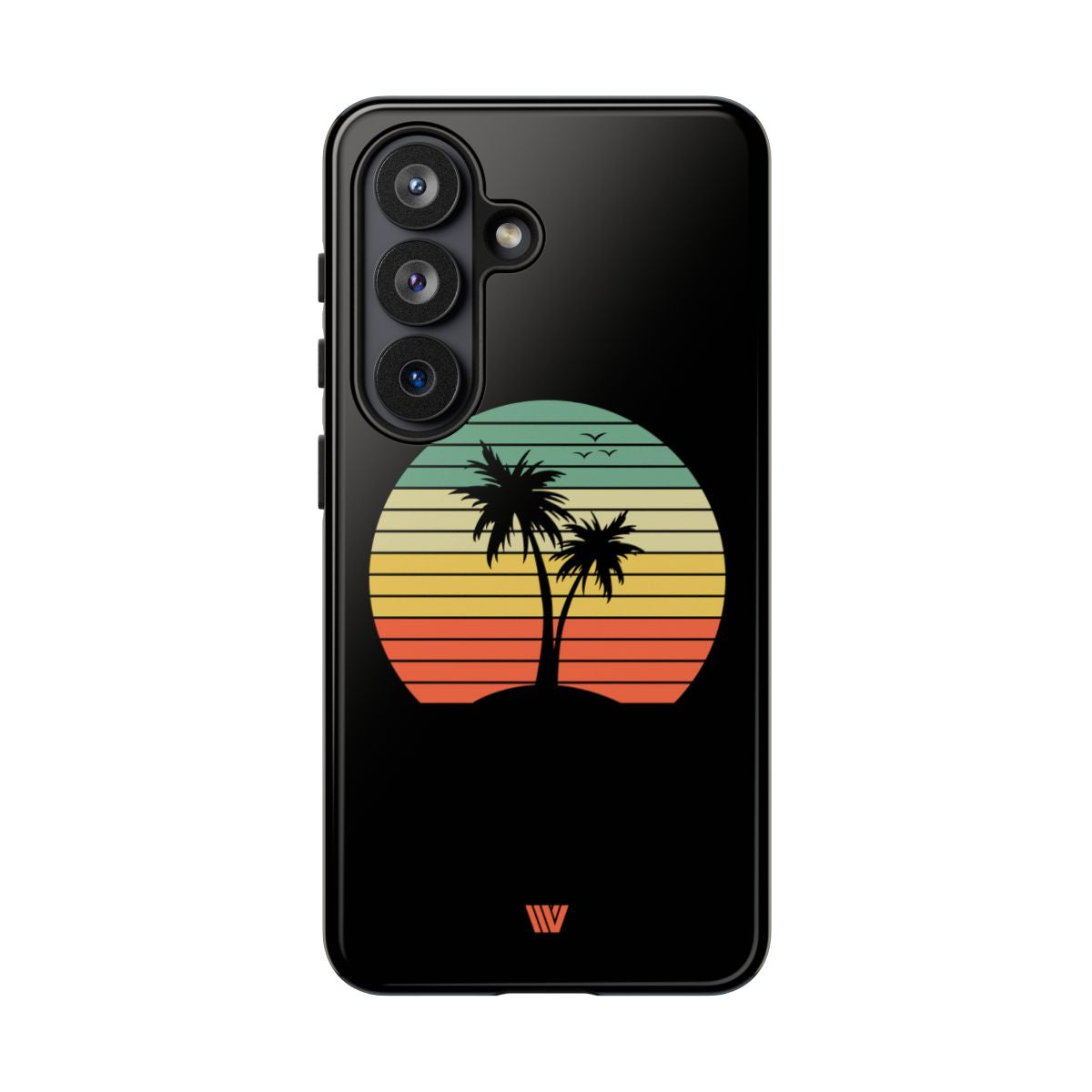 Retro Palms Tough Phone Case – Samsung Galaxy S26, Glossy