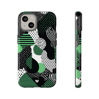Pattern Clash Tough Phone Case – iPhone 14, Glossy