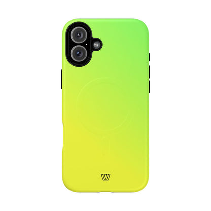 LEMON LIME NEON | MagSafe Tough iPhone Case