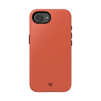 Burnt Sienna Tough Phone Case – iPhone 17e, Glossy