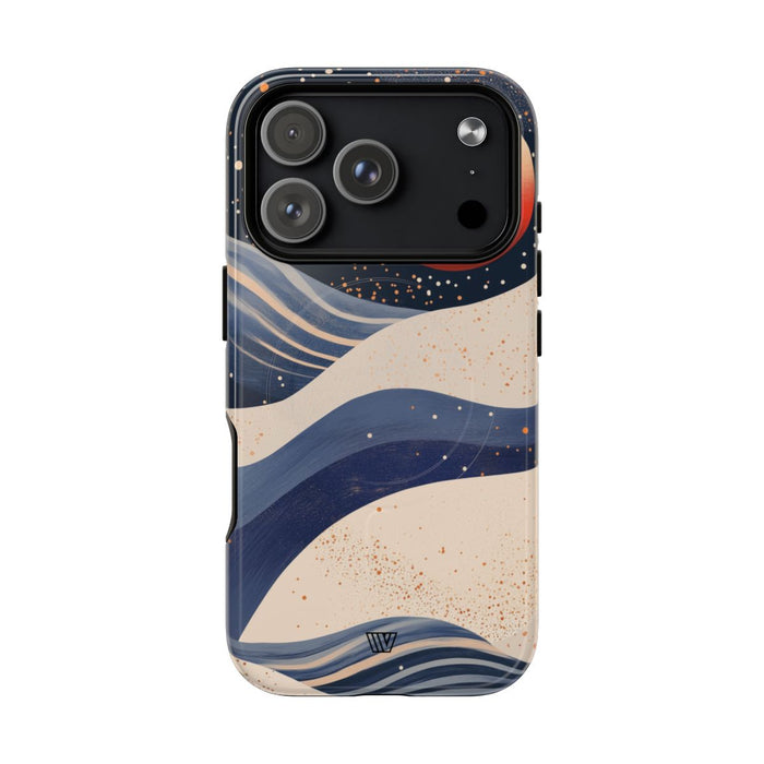 Cosmic Tides MagSafe Tough iPhone Case – iPhone 18 Pro, Glossy