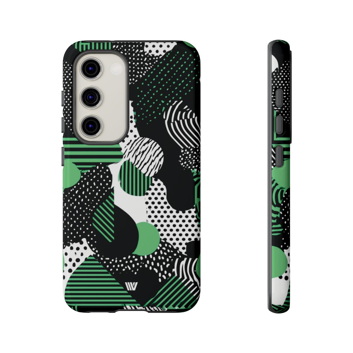 Pattern Clash Tough Phone Case – Samsung Galaxy S23, Glossy