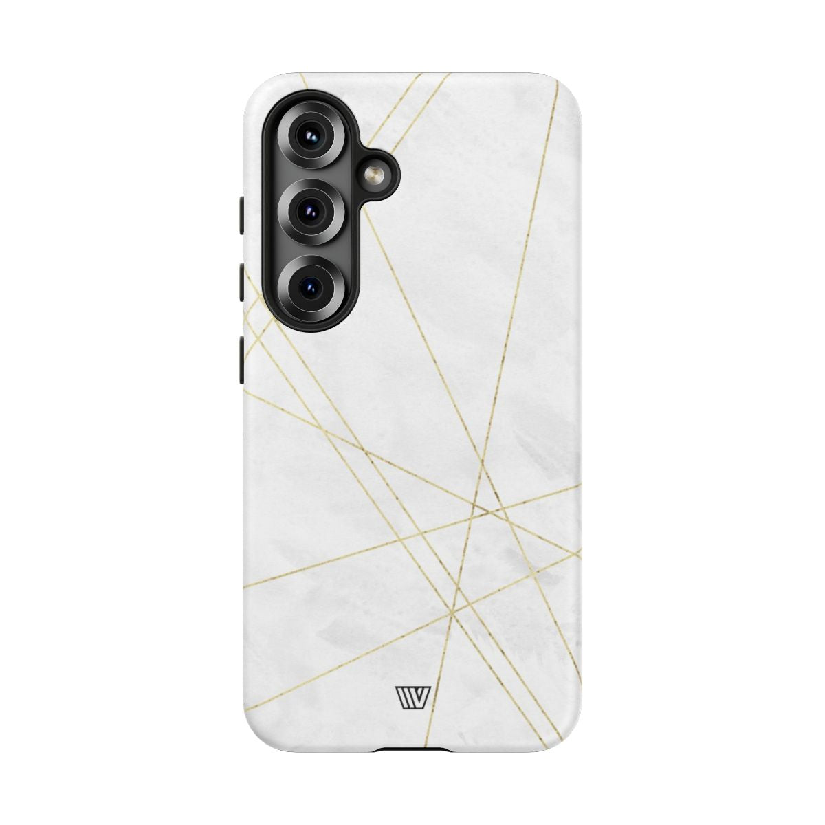 Gold Lines Tough Phone Case – Samsung Galaxy S25, Matte