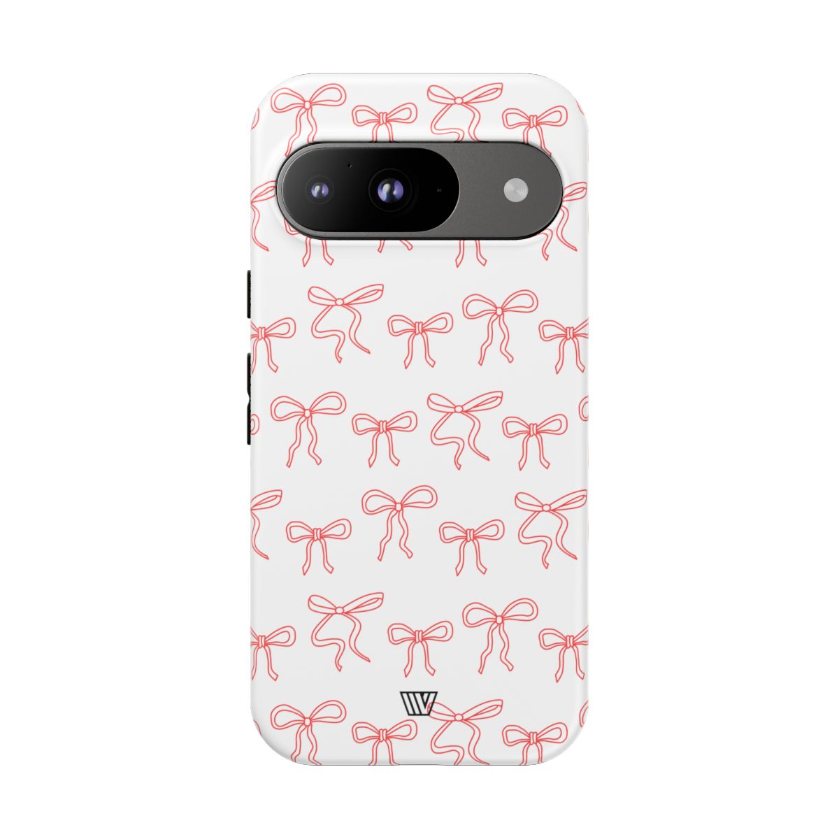 Red Ribbon Charm Tough Phone Case – Google Pixel 9, Matte