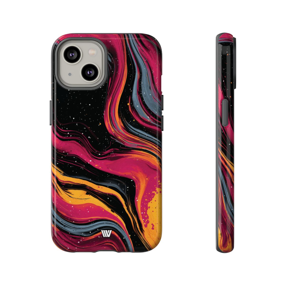 Cosmic Embers Tough Phone Case – iPhone 14, Glossy