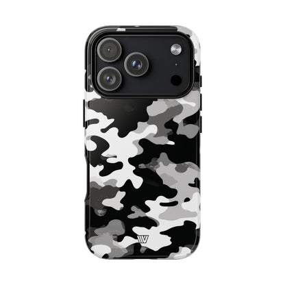 Urban Camo Tough Phone Case – iPhone 17 Pro, Glossy