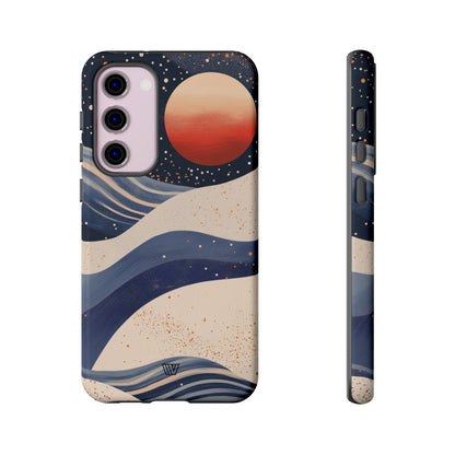 Cosmic Tides Tough Phone Case – Samsung Galaxy S23 Plus, Glossy