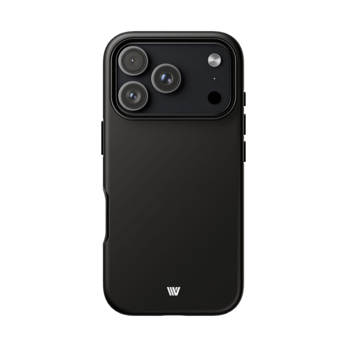 Jet Black Tough Phone Case – iPhone 18 Pro, Matte