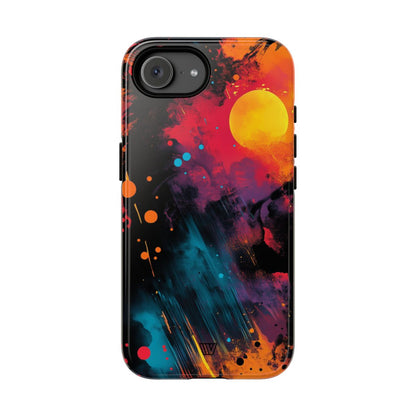 Nebula Flare Tough Phone Case – iPhone 16e, Glossy