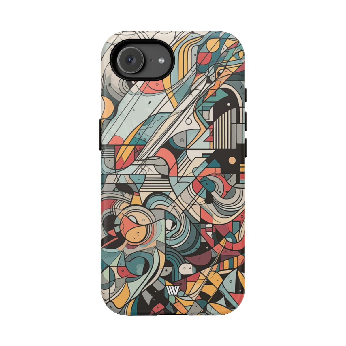 Abstract Doodle #2 Tough Phone Case – iPhone 16e, Matte
