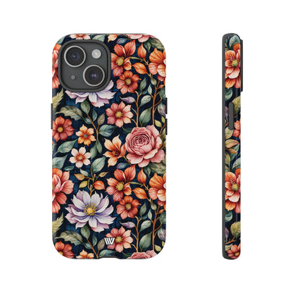 Night Bloom Bouquet Tough Phone Case – iPhone 15, Glossy