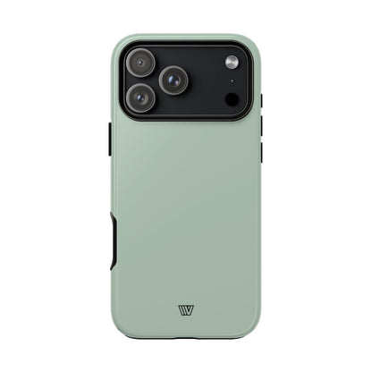 Pastel Green Solid Tough Phone Case – iPhone 18 Pro Max, Glossy