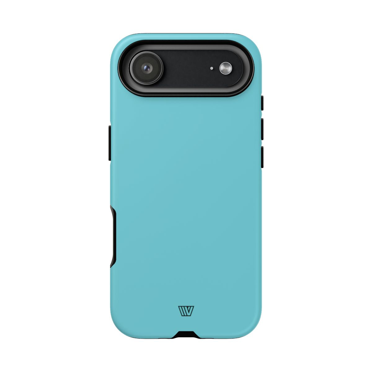 Cyan Tough Phone Case – iPhone 17 Air, Matte