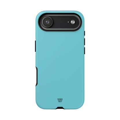 Cyan Tough Phone Case – iPhone 17 Air, Matte