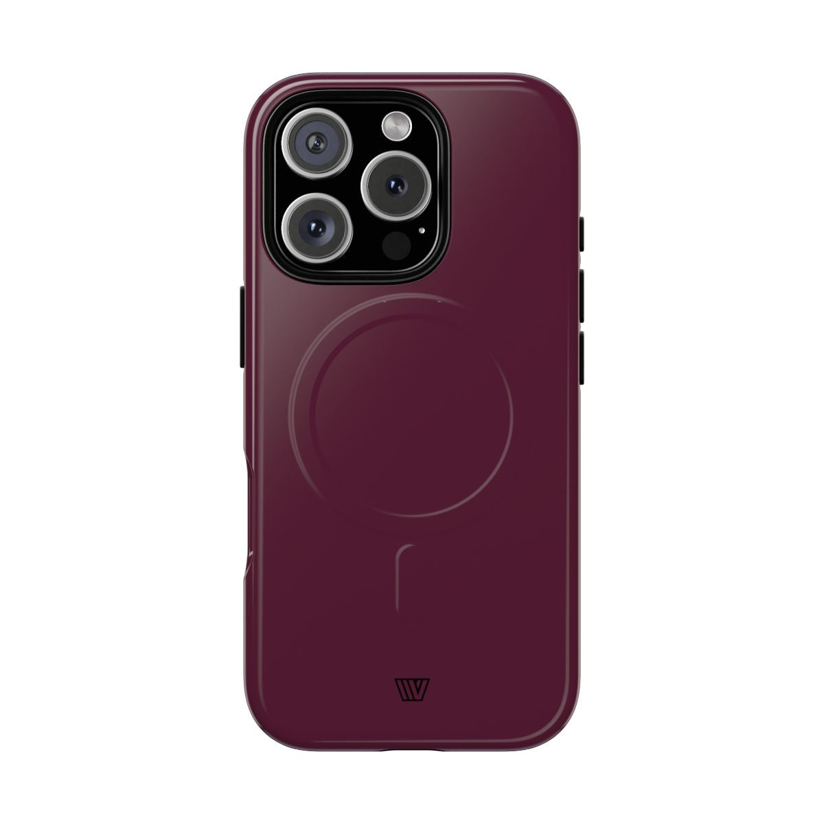 Wine Berry MagSafe Tough iPhone Case – iPhone 16 Pro, Glossy