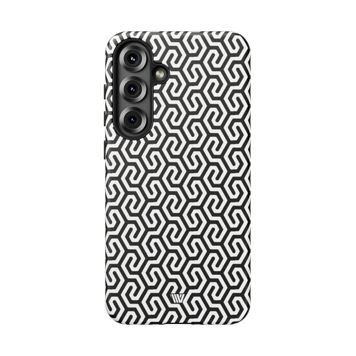 Twisted Grid Tough Phone Case – Samsung Galaxy S25 Plus, Matte