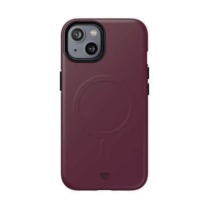 Wine Berry MagSafe Tough iPhone Case – iPhone 14, Matte