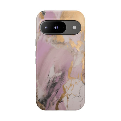 Gilded Blush Tough Phone Case – Google Pixel 9, Matte