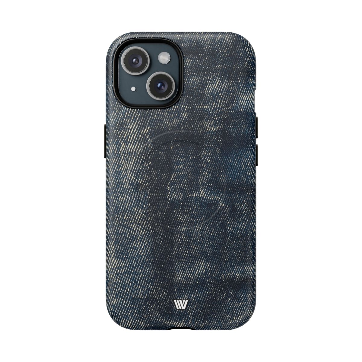 Faded Denim MagSafe Tough iPhone Case – iPhone 15, Matte