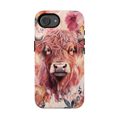 Highland Cow Tough Phone Case – iPhone 17e, Glossy