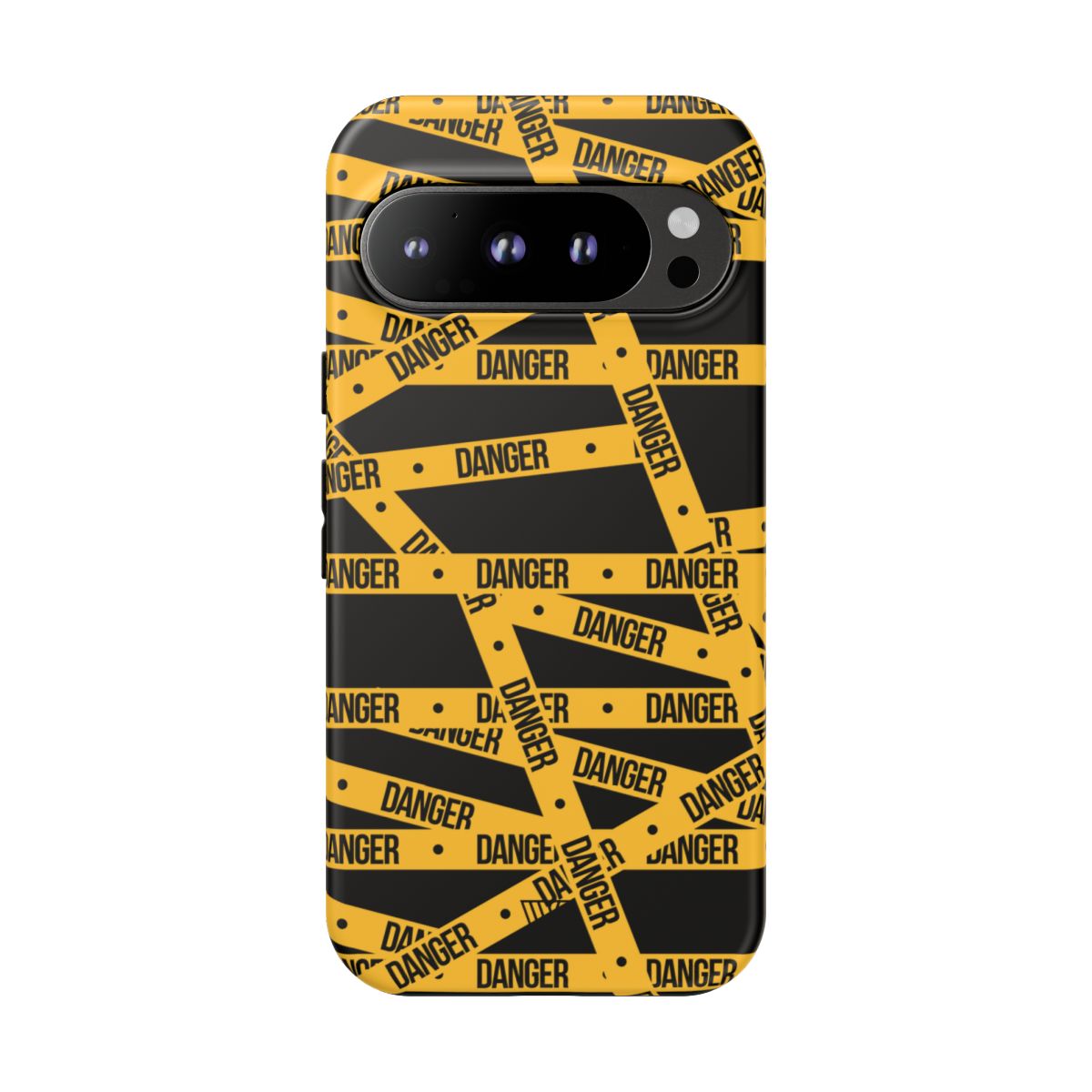 Danger Tape Tough Phone Case – Google Pixel 9 Pro, Matte