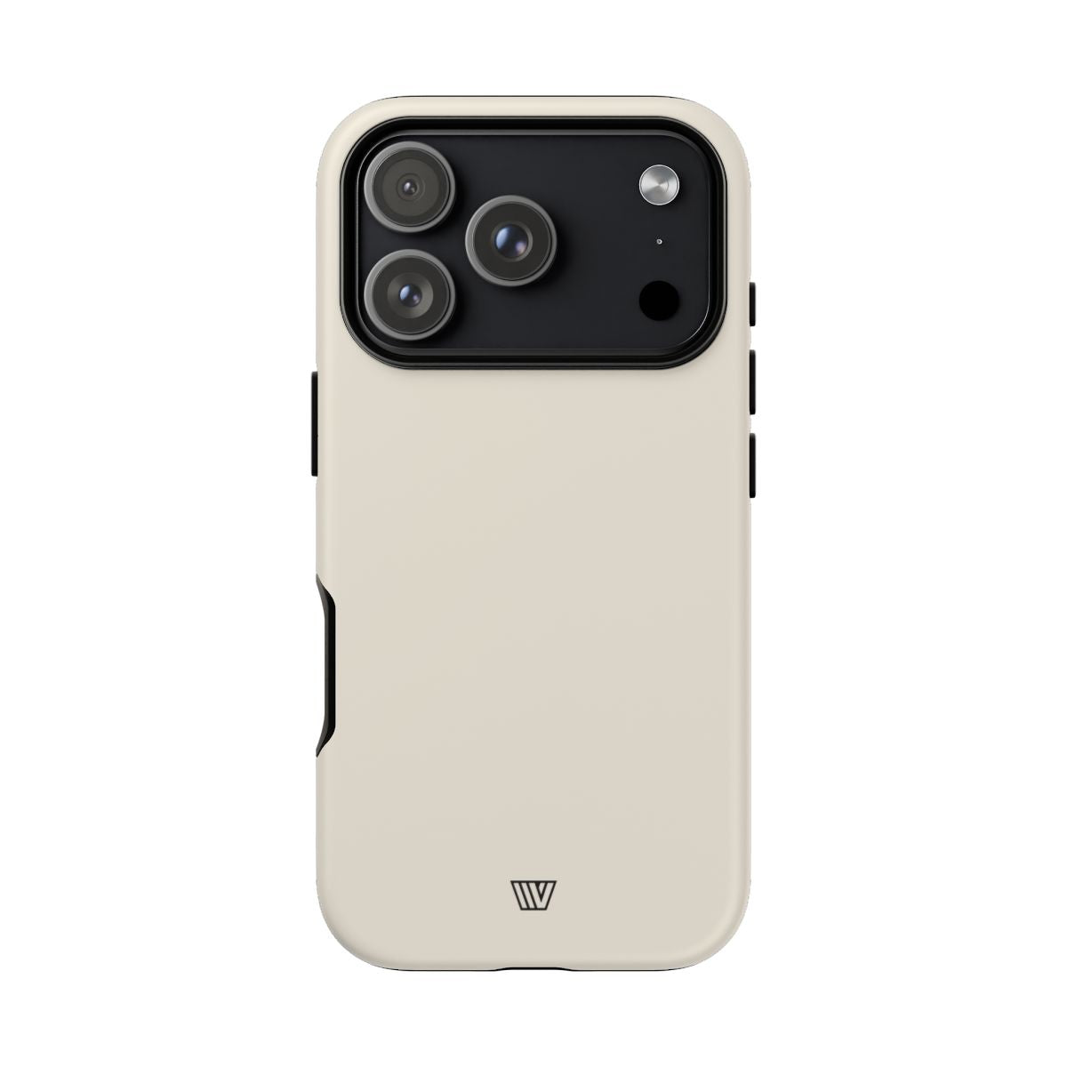 Bone White Tough Phone Case – iPhone 18 Pro, Matte
