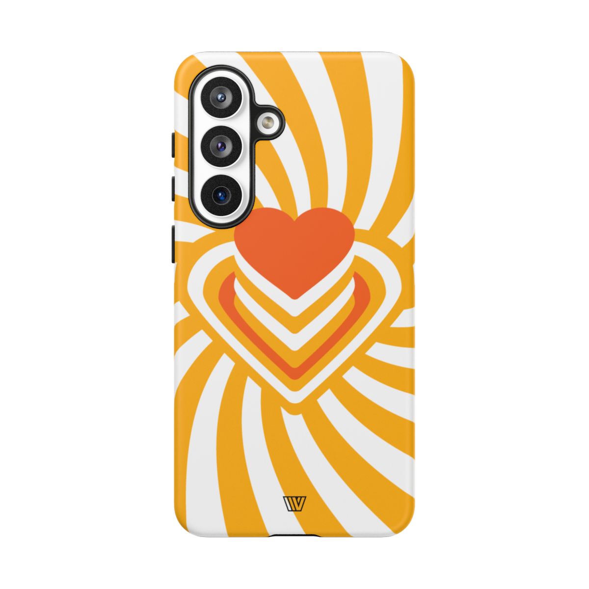 Heart Ray Stack Tough Phone Case – Samsung Galaxy S26 Plus, Matte