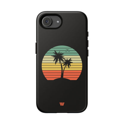 Retro Palms Tough Phone Case – iPhone 16e, Matte