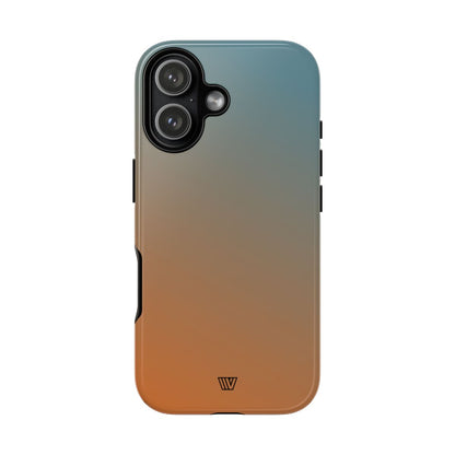 Steel Ember Tough Phone Case – iPhone 17, Glossy