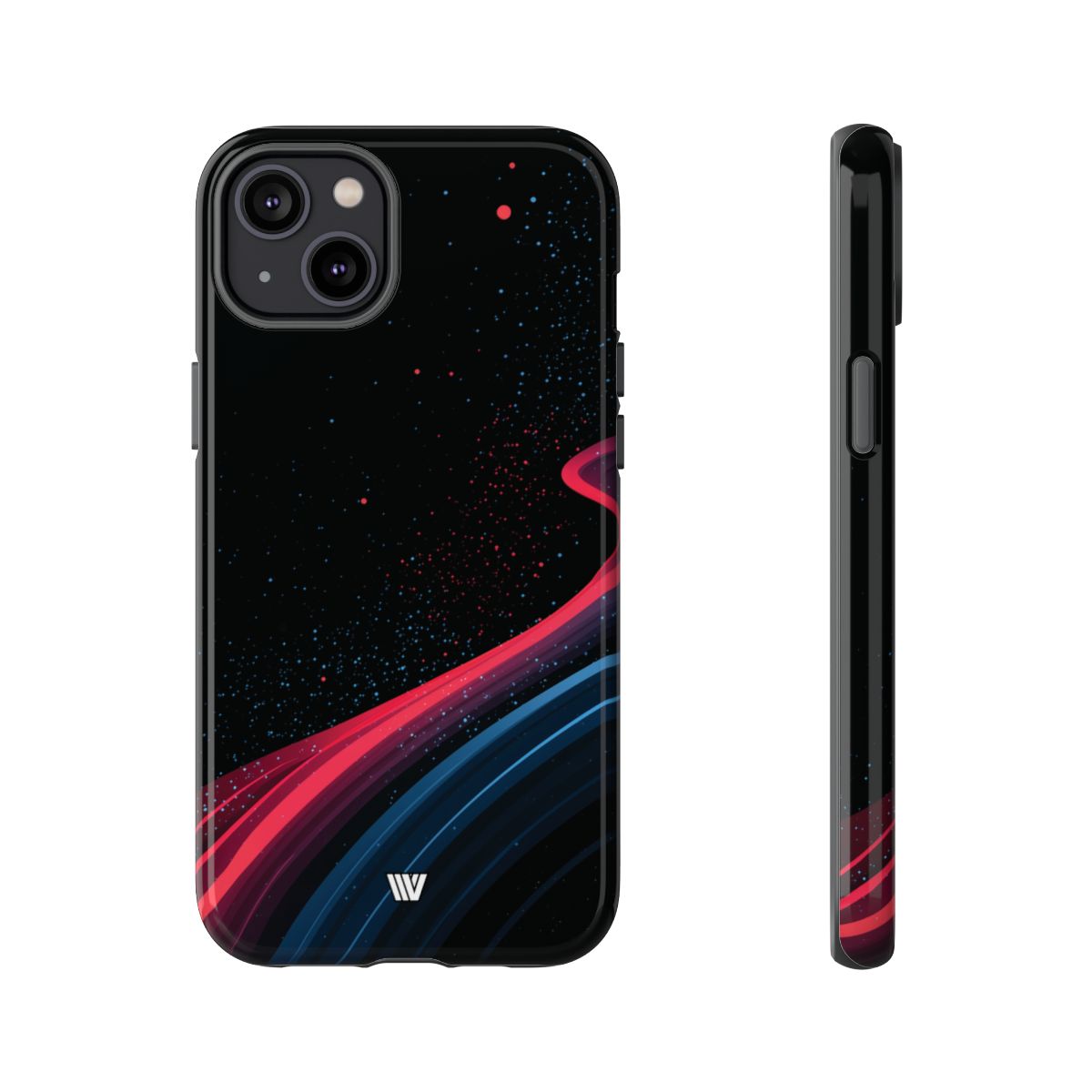 Void Streak Tough Phone Case – iPhone 14 Plus, Glossy