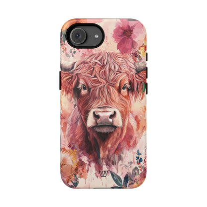 Highland Cow Tough Phone Case – iPhone 16e, Matte
